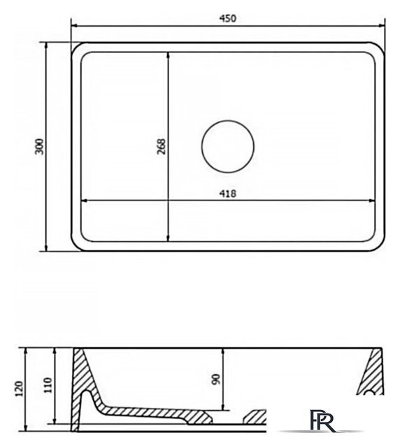 Умывальник Lauter Ravia 21R451PW (Pure White) - Изображение №14 — Интернет-магазин ПроЗаказ