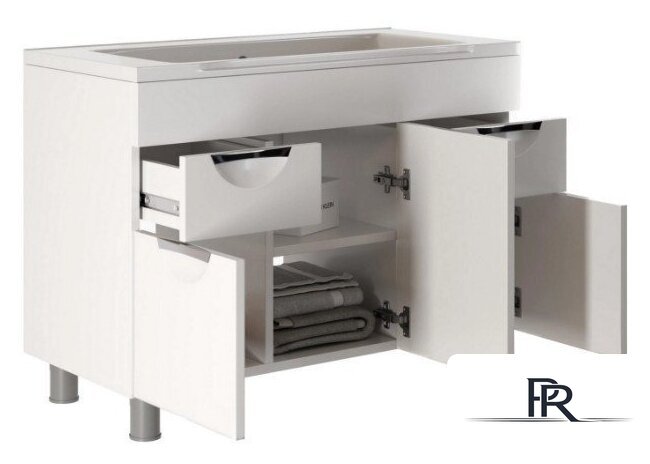  Mixline Тумба под умывальник Этьен-100 553776 - Изображение №2 — Интернет-магазин ПроЗаказ