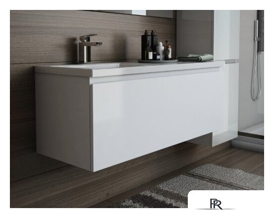  Эстет Тумба Dallas Luxe ФР-00002925 с умывальником Dallas 140 (правая) - Изображение №4 — Интернет-магазин ПроЗаказ