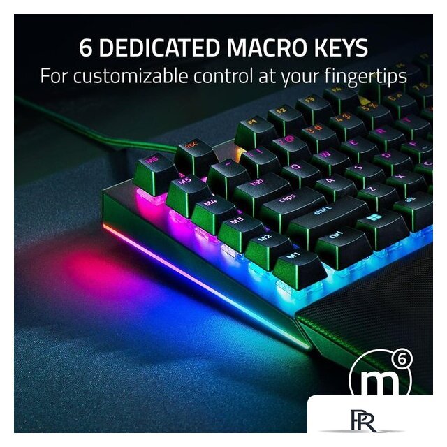 Клавиатура Razer BlackWidow V4 (Razer Yellow, нет кириллицы) - Изображение №9 — Интернет-магазин ПроЗаказ
