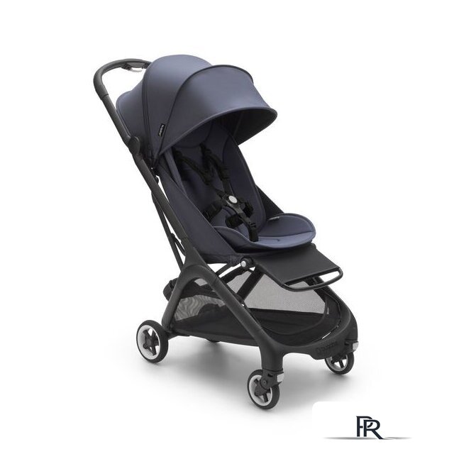 Коляска прогулочная «книга» Bugaboo Butterfly (black/stormy blue) - Изображение №4 — Интернет-магазин ПроЗаказ