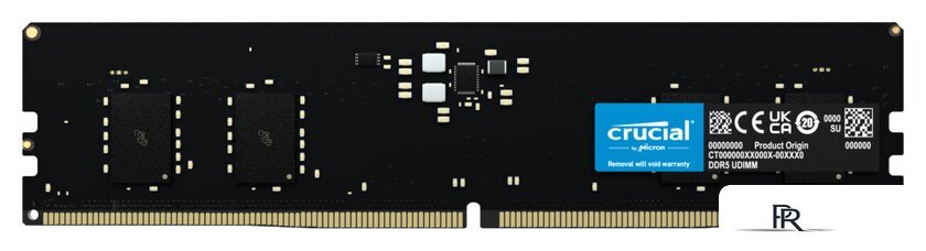 Оперативная память Crucial 16ГБ DDR5 4800МГц CT16G48C40U5 - Изображение №1 — Интернет-магазин ПроЗаказ