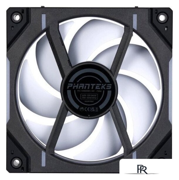 Комплект вентиляторов для корпуса Phanteks D30-120 D-RGB Reversed Black Triple PH-F120D30R_DRGB_PWM_BK01_3P - Изображение №7 — Интернет-магазин ПроЗаказ
