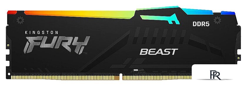 Оперативная память Kingston FURY Beast RGB 16ГБ DDR5 5600 МГц KF556C40BBA-16 - Изображение №1 — Интернет-магазин ПроЗаказ