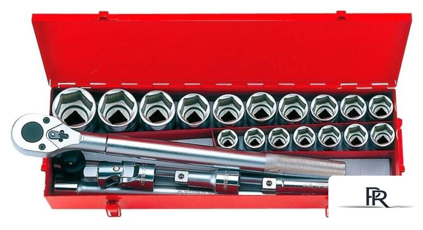 Набор трещотка с головками King Tony 6323MR (23 предмета) - Изображение №1 — Интернет-магазин ПроЗаказ