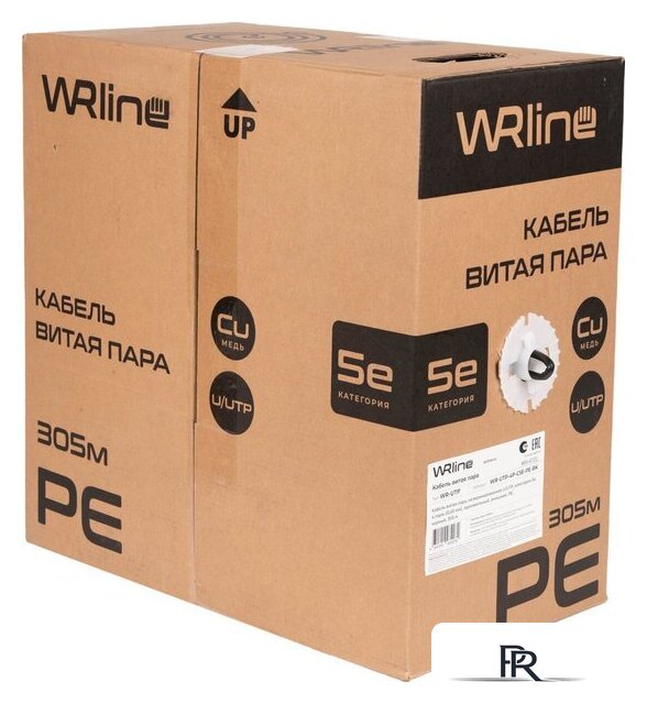 Кабель WRline WR-UTP-4P-C5E-PE-BK (305 м) - Изображение №3 — Интернет-магазин ПроЗаказ