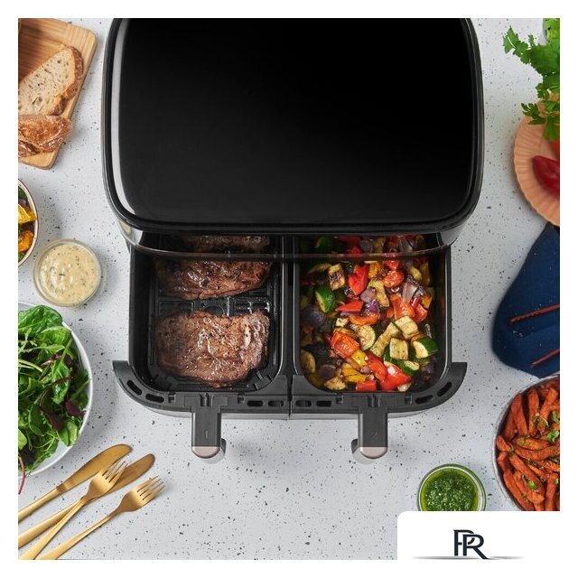 Аэрогриль (аэрофритюрница) Russell Hobbs Satis Fry DualBaske 27680-56 - Изображение №4 — Интернет-магазин ПроЗаказ
