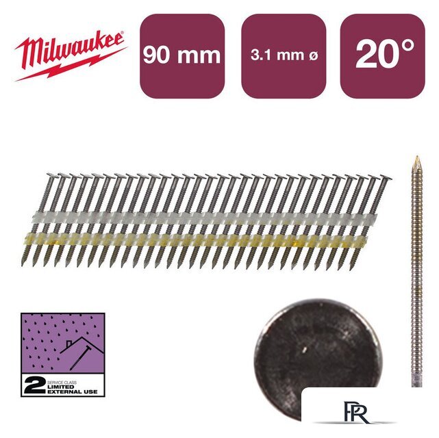 Гвозди для пистолета Milwaukee 4932492594 (1750 шт) - Изображение №1 — Интернет-магазин ПроЗаказ