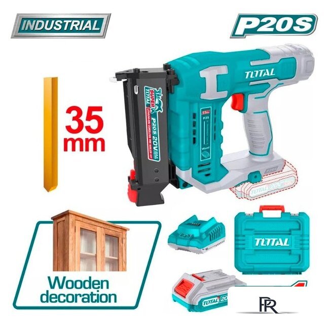 Гвоздезабиватель Total TCBNLI3606 (с 1-им АКБ, кейс) - Изображение №1 — Интернет-магазин ПроЗаказ