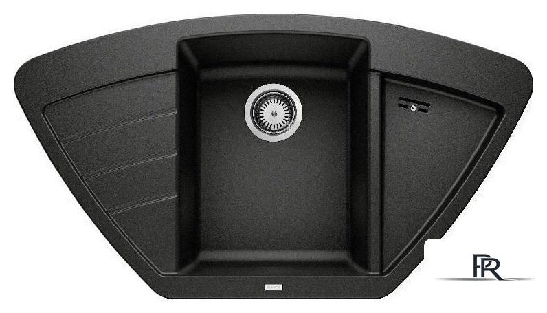 Кухонная мойка Blanco Zia 9 E (черный) 526031 - Изображение №1 — Интернет-магазин ПроЗаказ