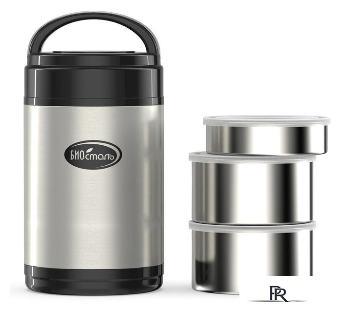 Термос для еды БИОСТАЛЬ NR-2000 Stainless Steel - Изображение №2 — Интернет-магазин ПроЗаказ