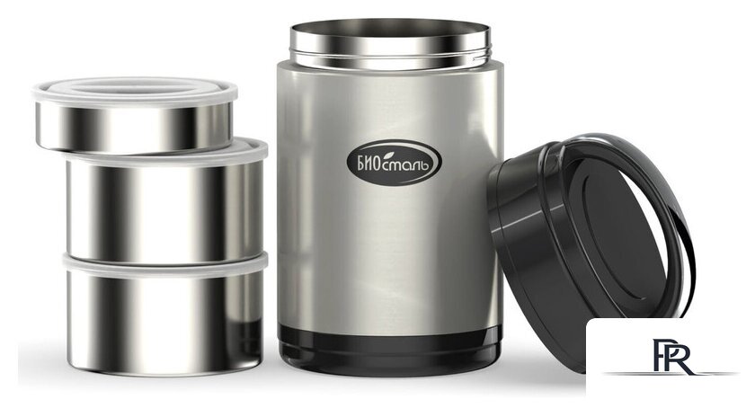 Термос для еды БИОСТАЛЬ NR-2000 Stainless Steel - Изображение №3 — Интернет-магазин ПроЗаказ