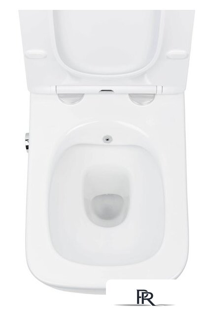 Унитаз подвесной Roxen Cube Bidet One Rimless 6 в 1 StounFix Dual Fresh 596716 (кнопка: хром) - Изображение №10 — Интернет-магазин ПроЗаказ