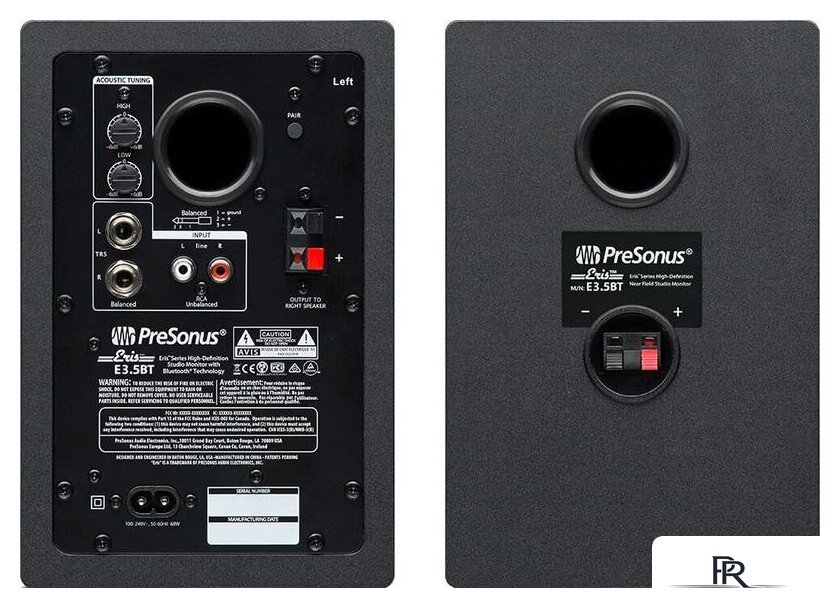 Монитор ближнего поля PreSonus Eris E3.5 BT - Изображение №2 — Интернет-магазин ПроЗаказ