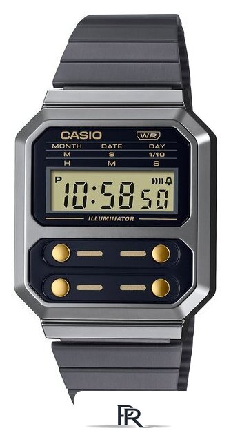 Наручные часы Casio Vintage A100WEGG-1A2 - Изображение №1 — Интернет-магазин ПроЗаказ