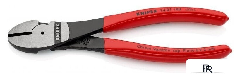 Кусачки боковые (бокорезы) Knipex 7401180 - Изображение №2 — Интернет-магазин ПроЗаказ