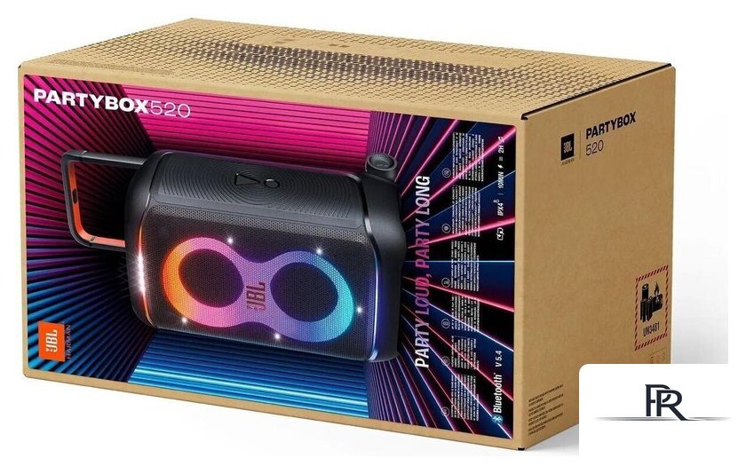 Патибокс JBL PartyBox 520 - Изображение №14 — Интернет-магазин ПроЗаказ