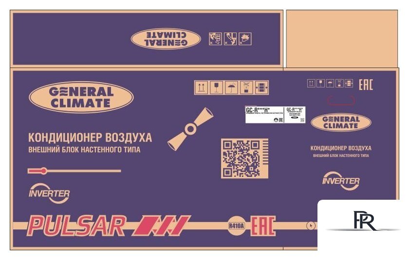 Кондиционер General Climate Pulsar GC-RE09HR/GU-RE09H - Изображение №5 — Интернет-магазин ПроЗаказ