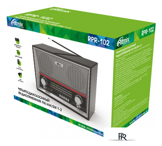 Радиоприемник Ritmix RPR-102 (карбон) - Изображение №4 — Интернет-магазин ПроЗаказ