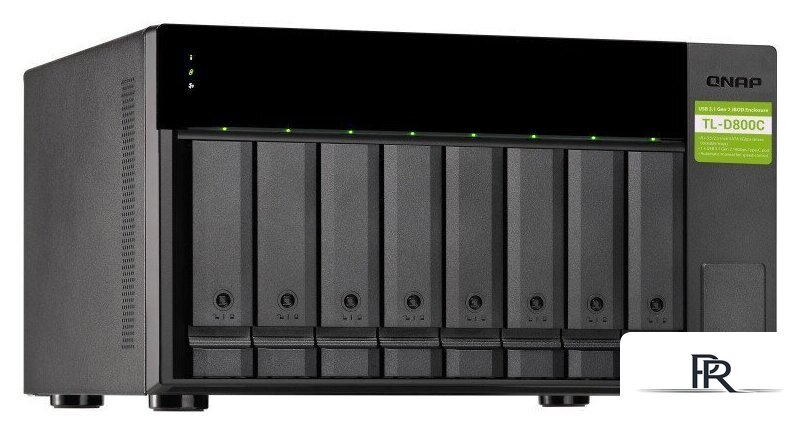 Сетевой накопитель QNAP TL-D800C - Изображение №2 — Интернет-магазин ПроЗаказ