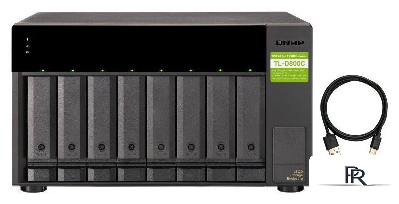 Сетевой накопитель QNAP TL-D800C - Изображение №5 — Интернет-магазин ПроЗаказ
