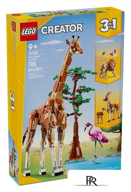 Конструктор LEGO Creator 31150 Дикие животные сафари - Изображение №1 — Интернет-магазин ПроЗаказ