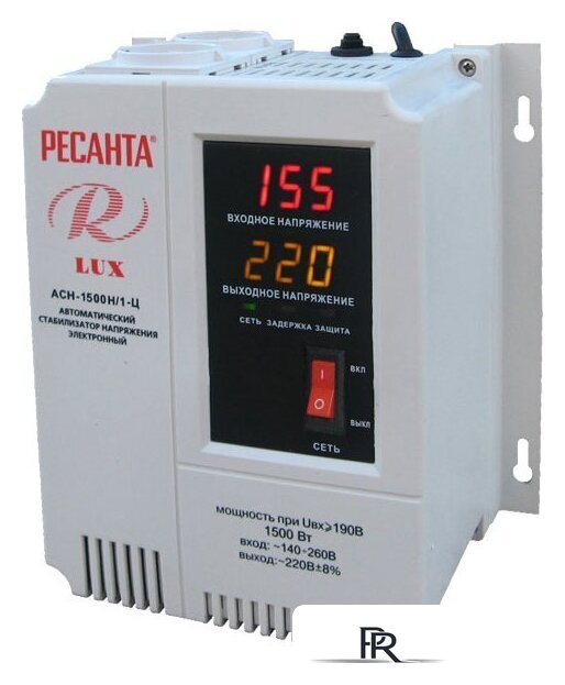 Стабилизатор напряжения Ресанта Lux АСН-1500Н/1-Ц - Изображение №1 — Интернет-магазин ПроЗаказ