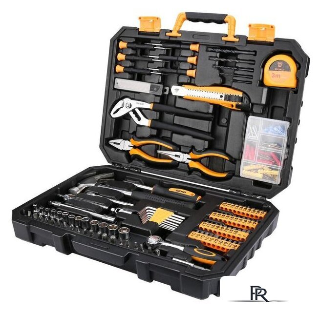 Набор домашнего мастера Deko DKMT196 (196 предметов) - Изображение №1 — Интернет-магазин ПроЗаказ