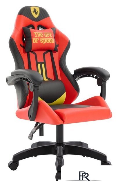 Игровое (геймерское) кресло Defender Legas (черный/красный) - Изображение №2 — Интернет-магазин ПроЗаказ