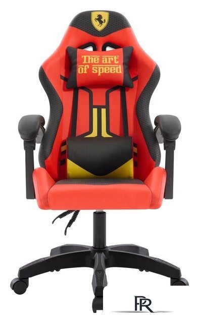 Игровое (геймерское) кресло Defender Legas (черный/красный) - Изображение №1 — Интернет-магазин ПроЗаказ