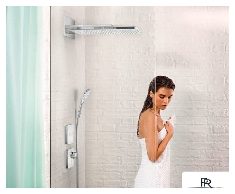 Шланговое подключение Hansgrohe FixFit Square 26455140 (бронзовый) - Изображение №3 — Интернет-магазин ПроЗаказ