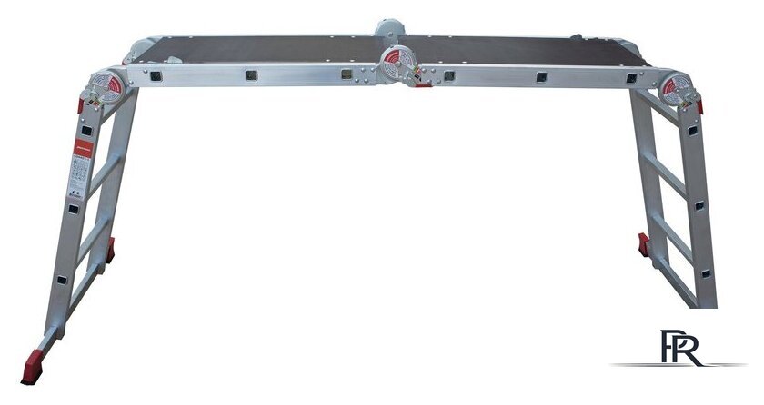 Лестница-трансформер Новая высота NV 333 с помостом профессиональная 4x3 ступени - Изображение №4 — Интернет-магазин ПроЗаказ