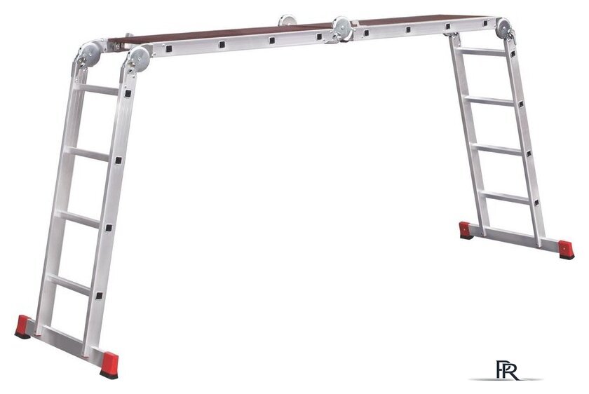 Лестница-трансформер Новая высота NV 333 с помостом профессиональная 4x3 ступени - Изображение №2 — Интернет-магазин ПроЗаказ
