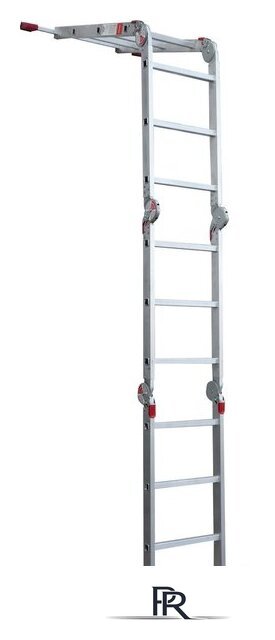 Лестница-трансформер Новая высота NV 333 с помостом профессиональная 4x3 ступени - Изображение №6 — Интернет-магазин ПроЗаказ