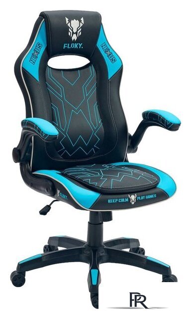Игровое (геймерское) кресло FLOKY Nexus Aqua-Black - Изображение №1 — Интернет-магазин ПроЗаказ