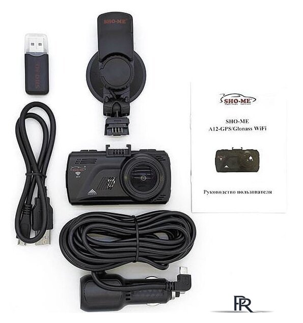 Видеорегистратор-GPS информатор (2в1) Sho-Me A12-GPS/GLONASS WiFi - Изображение №2 — Интернет-магазин ПроЗаказ