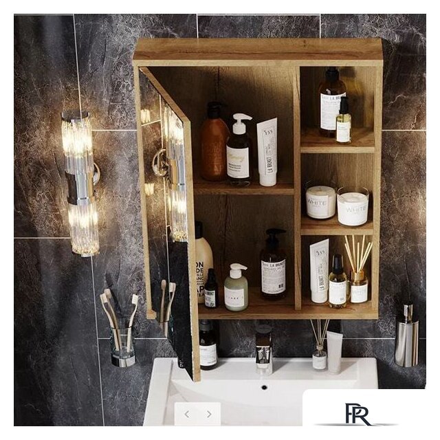  Onika Шкаф с зеркалом Легран 80.00У 208092 - Изображение №4 — Интернет-магазин ПроЗаказ