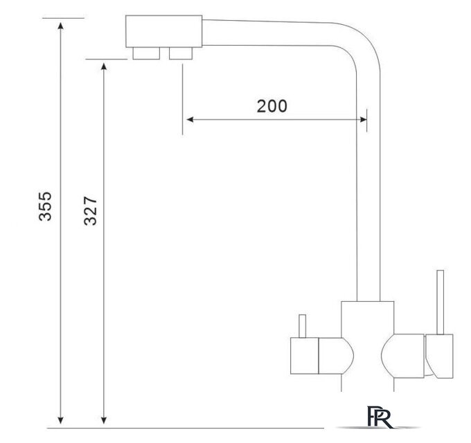 Смеситель Gross Aqua Neosteel GA3121609SS - Изображение №2 — Интернет-магазин ПроЗаказ