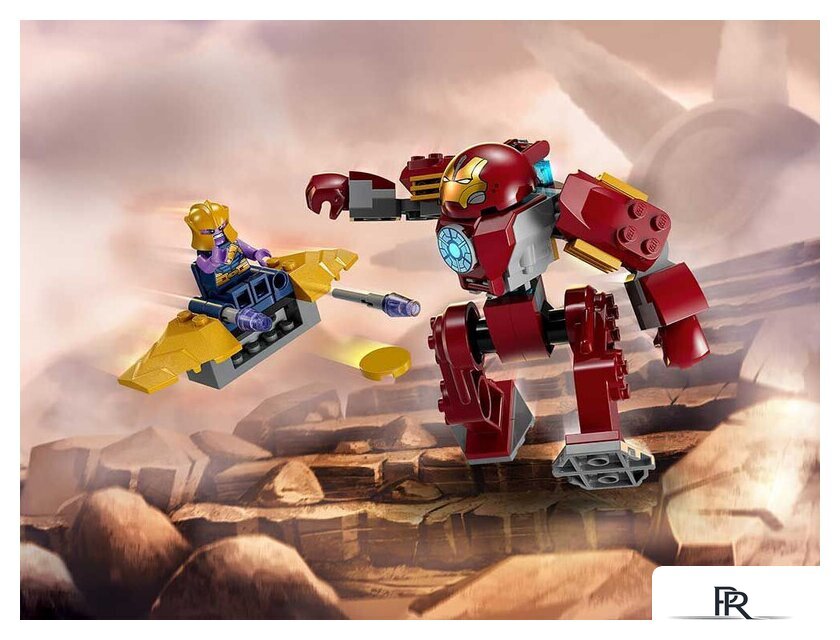 Конструктор LEGO Marvel Super Heroes 76263 Железный человек: Халкбастер против Таноса - Изображение №2 — Интернет-магазин ПроЗаказ