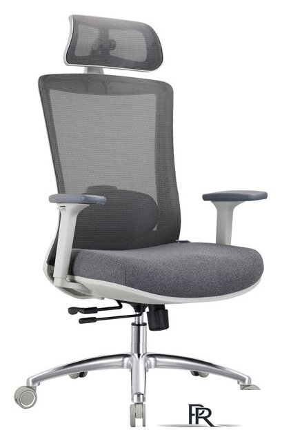 Офисное кресло Evolution ERGO Prime Grey (серый) - Изображение №1 — Интернет-магазин ПроЗаказ