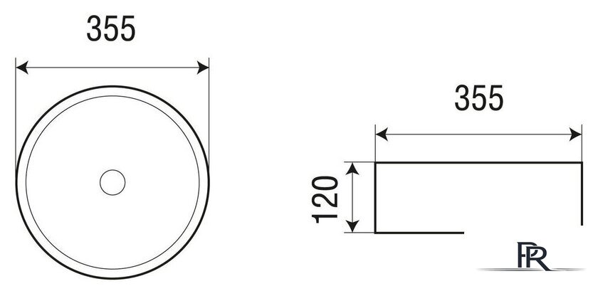 Умывальник WeltWasser Elbach 3134 LSWG - Изображение №4 — Интернет-магазин ПроЗаказ