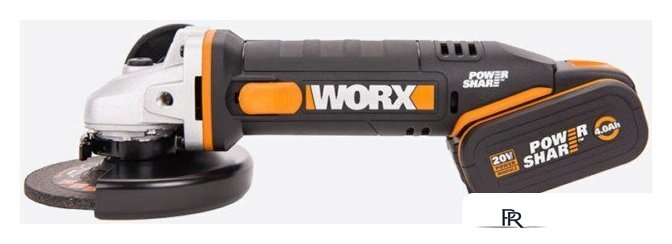 Угловая шлифмашина Worx WX803 (с 2-мя АКБ, кейс) - Изображение №1 — Интернет-магазин ПроЗаказ
