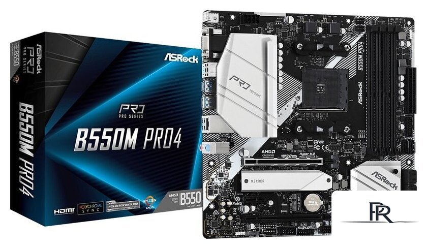 Материнская плата ASRock B550M Pro4 - Изображение №4 — Интернет-магазин ПроЗаказ