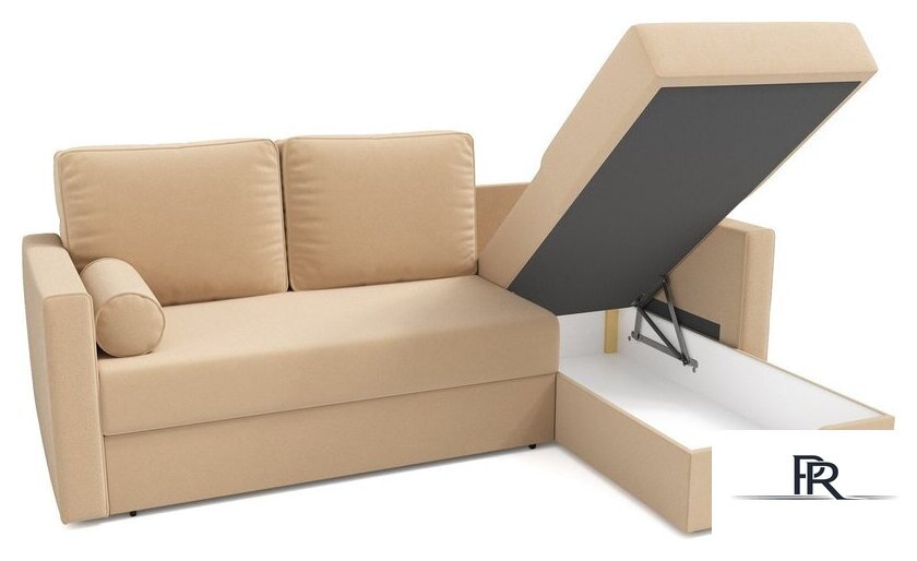 Угловой диван Mio Tesoro Кронус (Velutto 59, сван) - Изображение №6 — Интернет-магазин ПроЗаказ