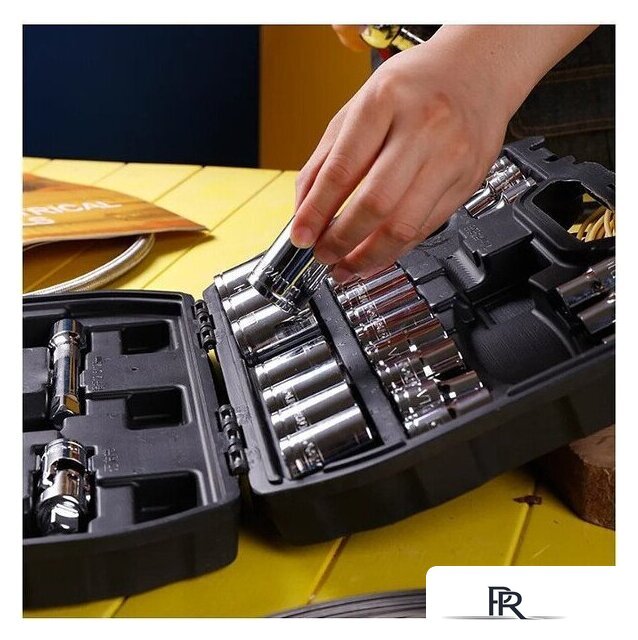 Универсальный набор инструментов Deli EDL1032 (32 предмета) - Изображение №4 — Интернет-магазин ПроЗаказ