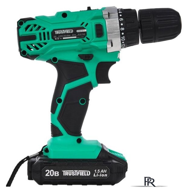 Дрель-шуруповерт Trustfield ETCD-18.2.1 (с 2-мя АКБ, кейс) - Изображение №3 — Интернет-магазин ПроЗаказ