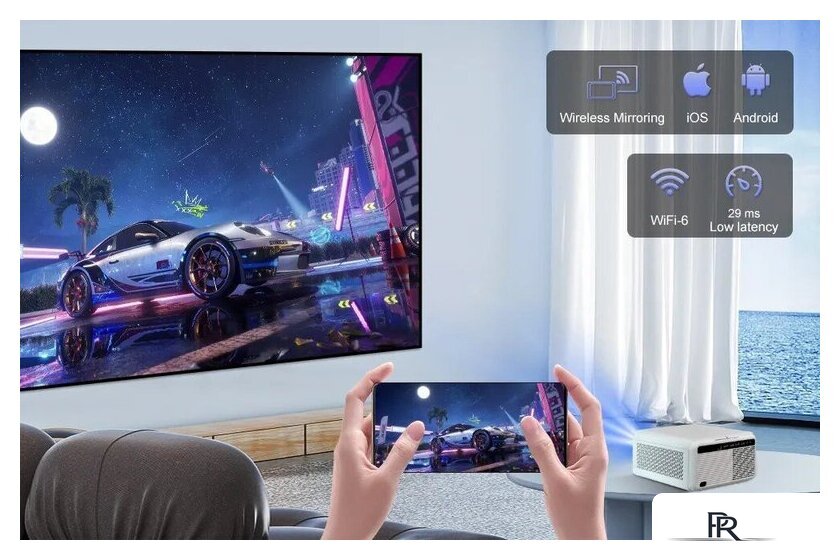 Проектор Touyinger FlixTone D9W mini Pro - Изображение №6 — Интернет-магазин ПроЗаказ