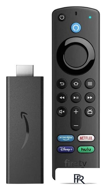 Смарт-приставка Amazon Fire TV Stick Full HD (с пультом Alexa Voice 3-го поколения) - Изображение №1 — Интернет-магазин ПроЗаказ