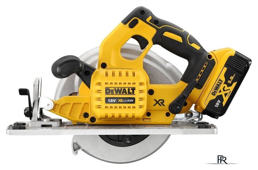 Дисковая (циркулярная) пила DeWalt DCS572P2 (с 2-мя АКБ) - Изображение №3 — Интернет-магазин ПроЗаказ