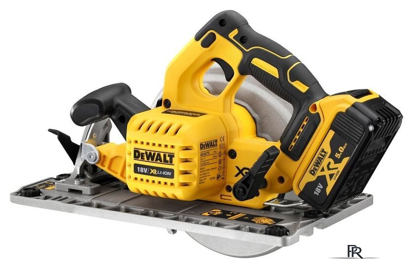 Дисковая (циркулярная) пила DeWalt DCS572P2 (с 2-мя АКБ) - Изображение №4 — Интернет-магазин ПроЗаказ